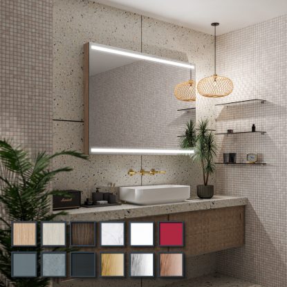 Oglindă LED Denver PREMIUM Dreptunghiulară