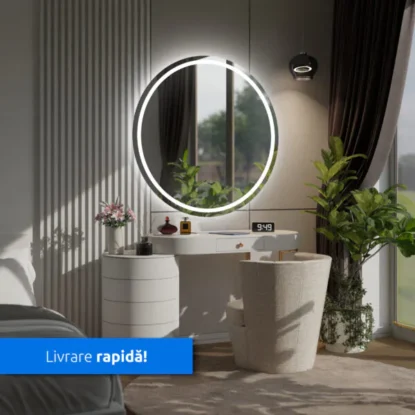 Oglinda Rotunda Iluminata cu LED - Model London