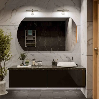 Oglindă de baie modernă și elegantă – Dublin
